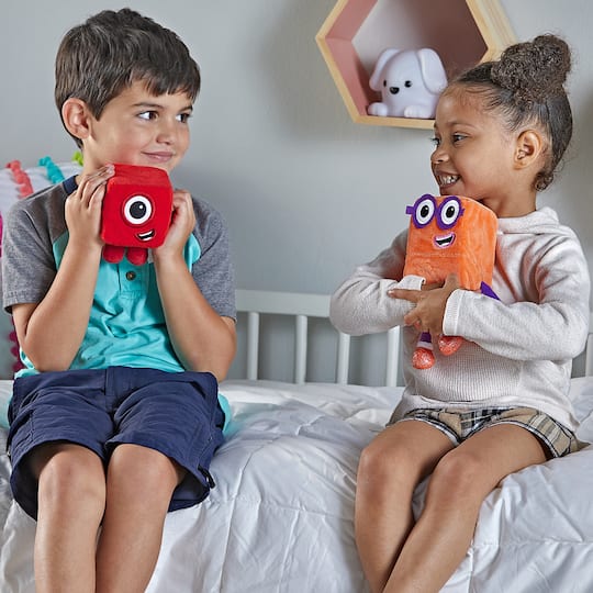hand2mind® Numberblock 1 & 2 Playful Pals Plush Set